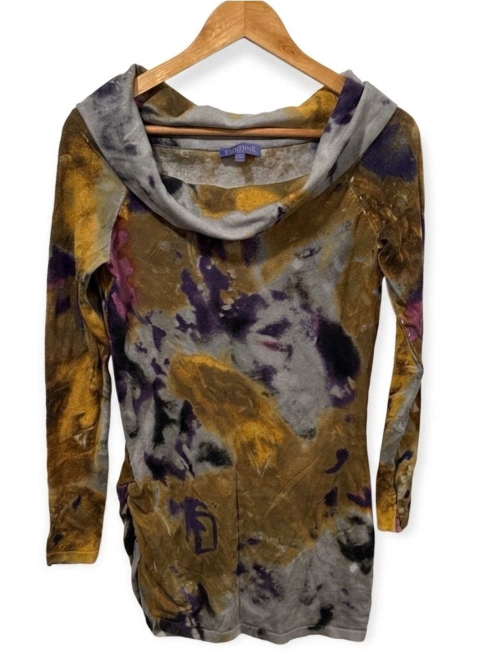 Vivienne Tam Y2K Multicolor Abstract Tunic Size Small